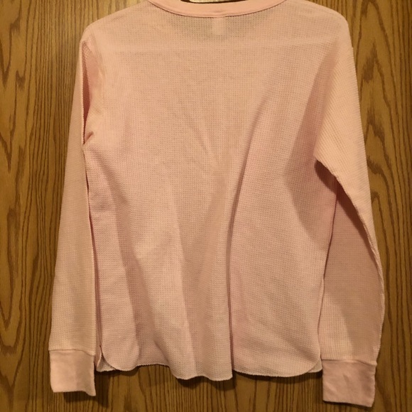 3 For $20 Soft pink Womens Waffle Shirt. - Picture 4 of 5